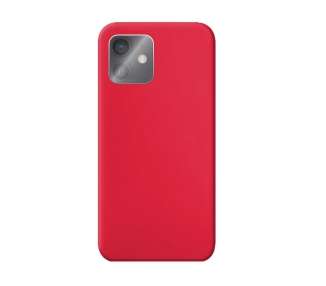 Funda Silicona Suave IPhone 12 con Protector Camara 3D - 7 Colores