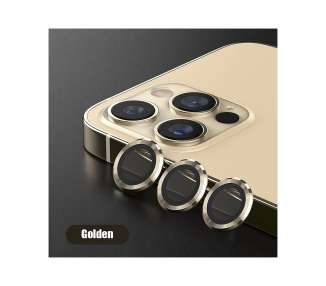 Protector 2 Lentes Premium Aluminio iPhone 12 Mini / 12 6.1 / 11 6.1 5 Color