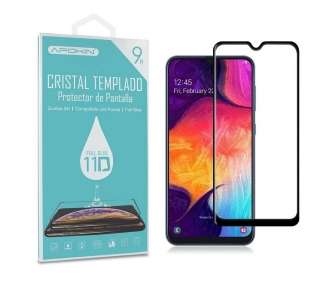 Cristal templado Full Glue 11D Premium Samsung Galaxy M32-4G Protector de Pantalla Curvo Negro
