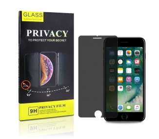 Cristal templado Privacidad iPhone 6 Plus / 6s Plus Negro Protector de Pantalla 5D Curvo
