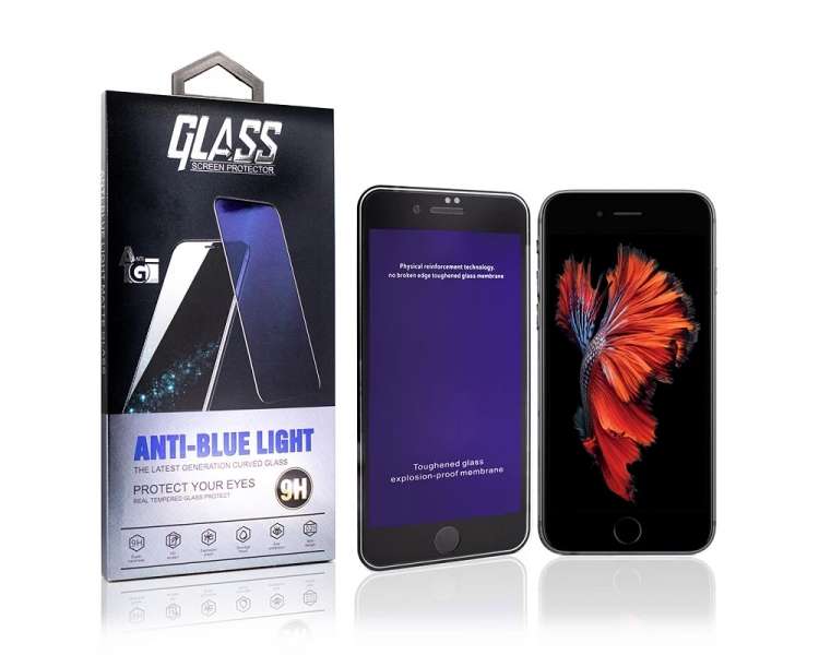 Cristal templado Anti Luz Azul iPhone 6 / 6s Protector de Pantalla
