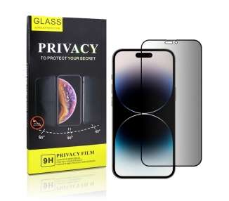 Cristal templado Privacidad iPhone 14 Pro 6.1" Protector de Pantalla 5D Curvo