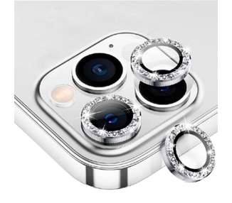 Protector 2 Lentes Brillante Aluminio iPhone 14 / 14 Plus 4 Color