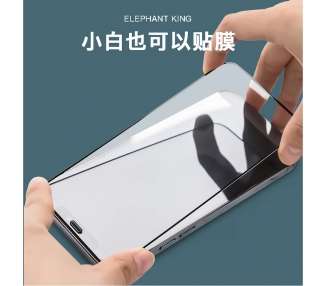 Cristal templado Anti-Estático Oleo fóbico iPhone 14 Color Negro