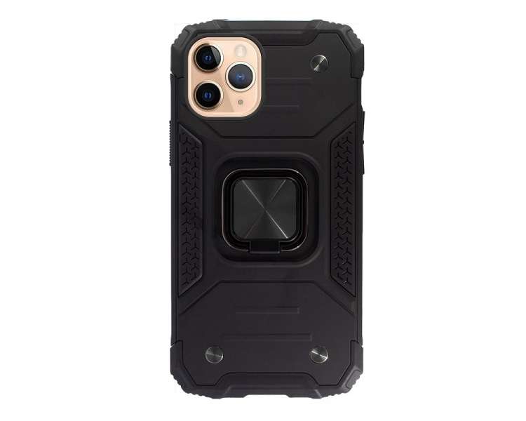 Funda Antigolpe Armor-Case iPhone 11 Pro con Imán y Soporte de Anilla 360º