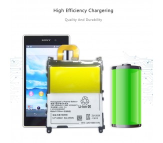 Bateria Para Sony Xperia Z1 L39H C6902 C6903 C6906, Mpn Original Lis1525Erpc
