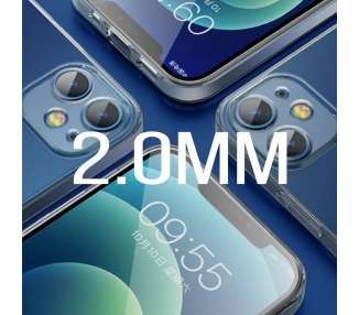 Funda Silicona iPhone 12 Pro Transparente 2.0MM Extra Grosor