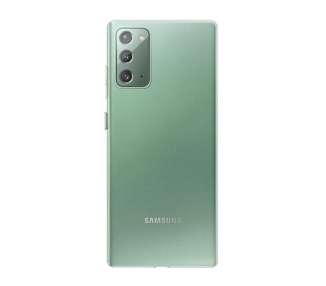 Funda Silicona Samsung Galaxy Note 20 Transparente 2.0MM Extra Grosor