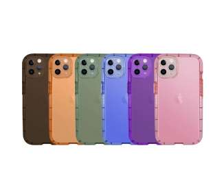 Funda Bumper Silicona Fluorescente para iPhone 12 Pro Max 6-Colores