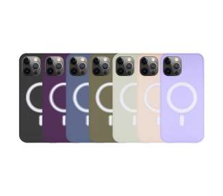 Funda Premium Magsafe de Silicona para iPhone 14 Pro 7-Colores