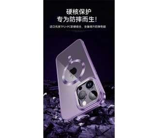 Funda Premium Silicona Aluminio Magsafe para iPhone 13 Pro 7-Colores