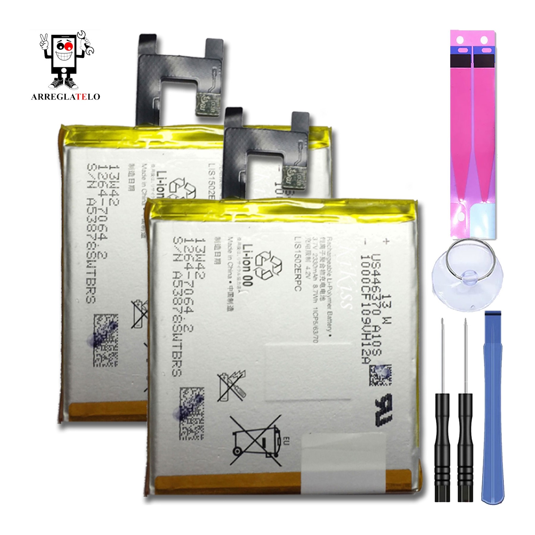 Battery For Sony Xperia Z , Part Number: LIS1502ERPC