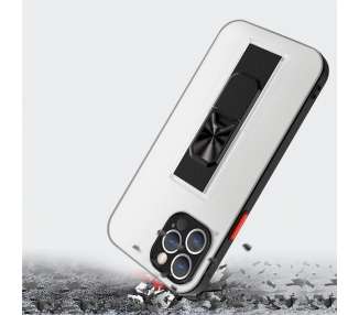 Funda Kickstand Antigolpe iPhone 13 Mini con Imán y Soporte de Pestaña