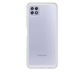 Funda Silicona Samsung Galaxy A22 5G Transparente 2.0MM Extra Grosor
