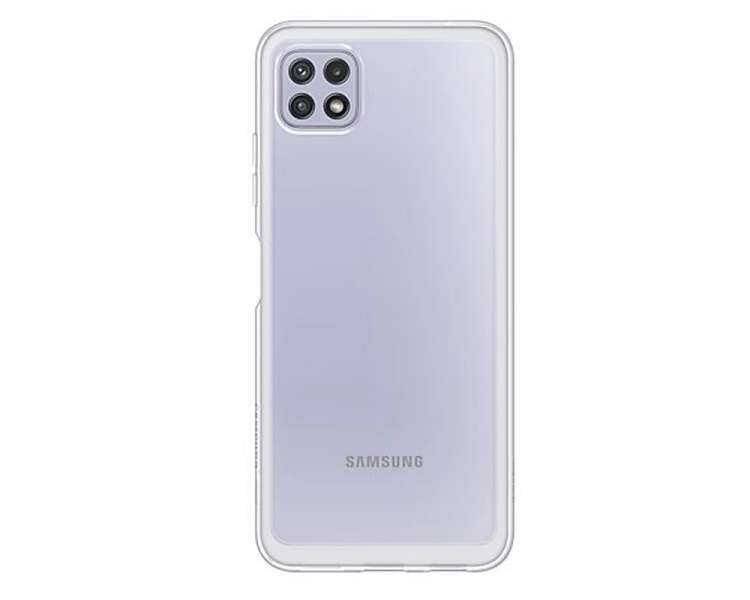 Funda Silicona Samsung Galaxy A22 5G Transparente 2.0MM Extra Grosor