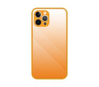 Funda Silicona Tempered Glass iPhone 12 Pro Max - 6 Colores