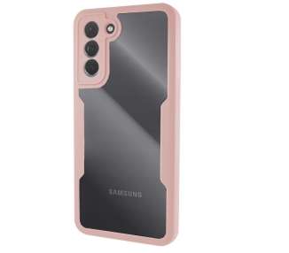 Funda Doble Silicona Anti-Golpe Samsung Galaxy S21 Silicona Delantera y Trasera - 4 Colores