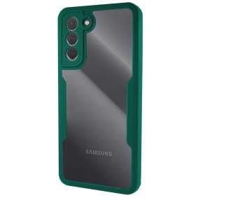 Funda Doble Silicona Anti-Golpe Samsung Galaxy S21 Silicona Delantera y Trasera - 4 Colores