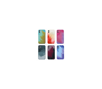 Funda Silicona Suave Elástica Acuarela - Xiaomi Redmi Note 10