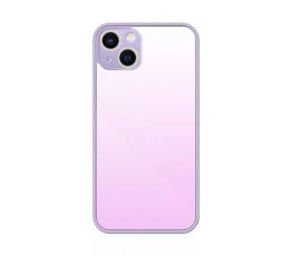 Funda Silicona Tempered Glass iPhone 13 Mini - 6 Colores