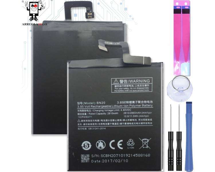 Bateria Para Xiaomi Mi5C Mi 5C, Mpn Original: Bn20