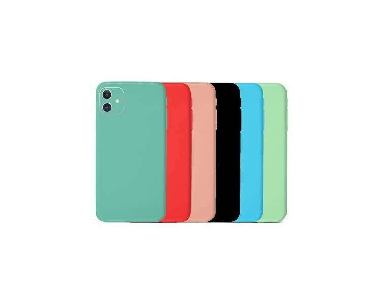 Funda Silicona Suave IPhone 11 Pro con Protector Camara 3D - 7 Colores