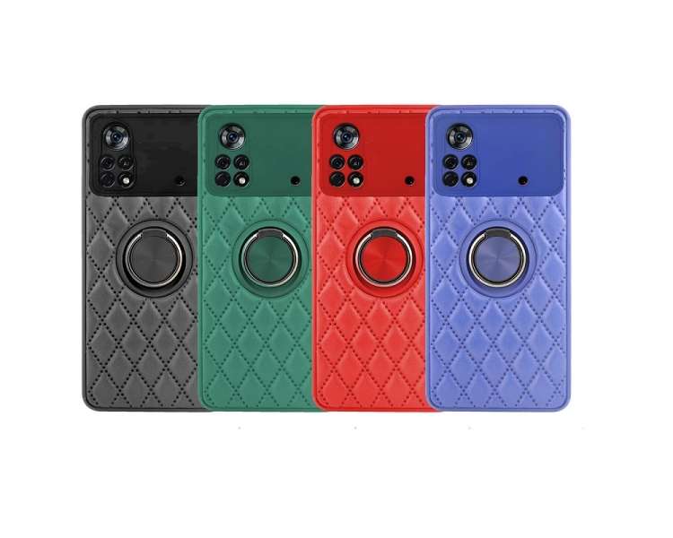 Funda Chamel Xiaomi Pocophone X4 Pro 5g Imán con soporte Smoked Piel 4 Color