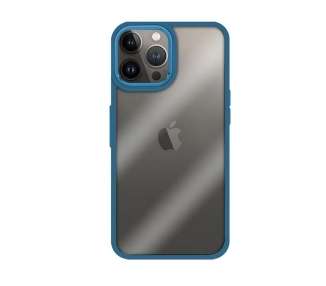 Funda Premium Antigolpe Transparente para iPhone 12 Pro 6.1"Borde Camara Aluminio 6 Color