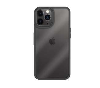 Funda Premium Antigolpe Transparente para iPhone 12 Pro Max 6.7"Borde Camara Aluminio 6 Color