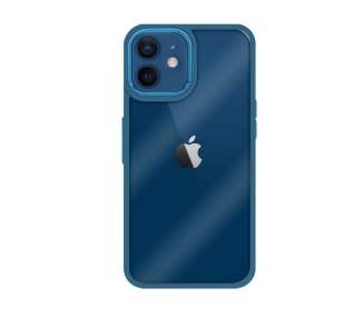 Funda Premium Antigolpe Transparente para iPhone 11 Borde Camara Aluminio 6 Color