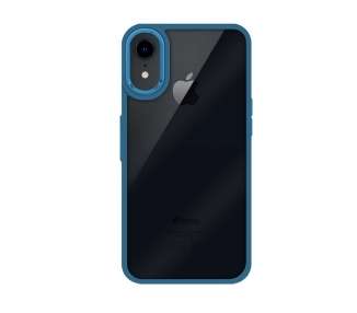 Funda Premium Antigolpe Transparente para iPhone XR Borde Camara Aluminio 6 Color