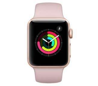 Apple Watch (Series 3) 38 Mm, Oro Rosa Oro, Correa Deportiva Rosa