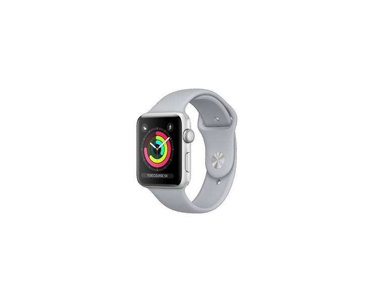 Apple Watch (Series 3) 42 mm - Aluminio Plateado - Correa Deportiva Nublar