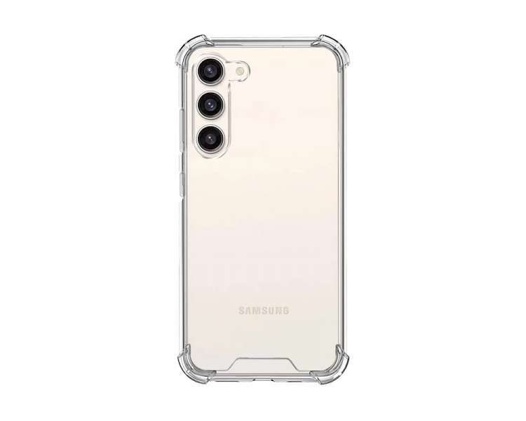 Funda Gel Samsung Galaxy S23 Plus Iman con soporte Smoked