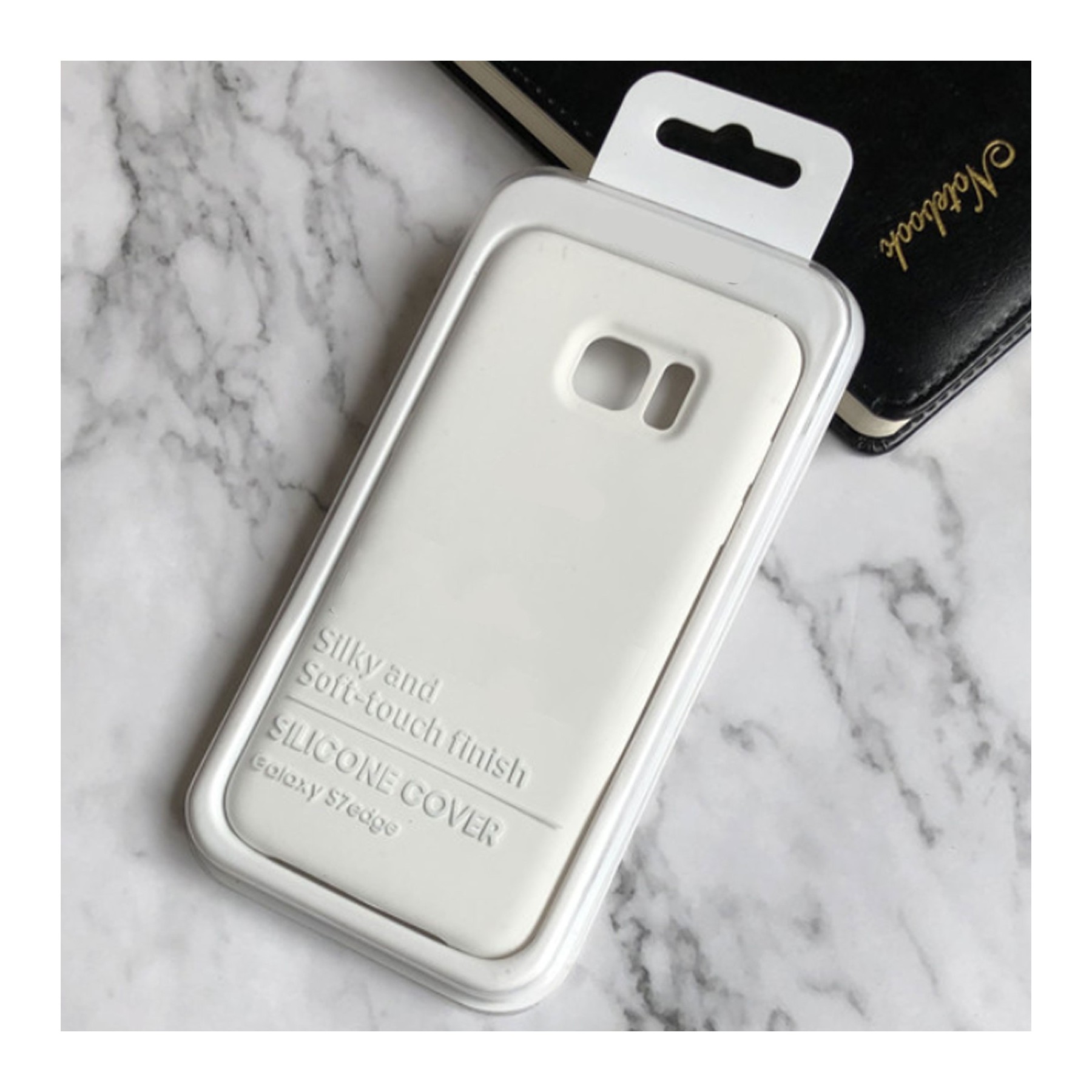 Funda Carcasa de Silicona Suave Líquida para Samsung Galaxy S7 Edge - Diseño Original