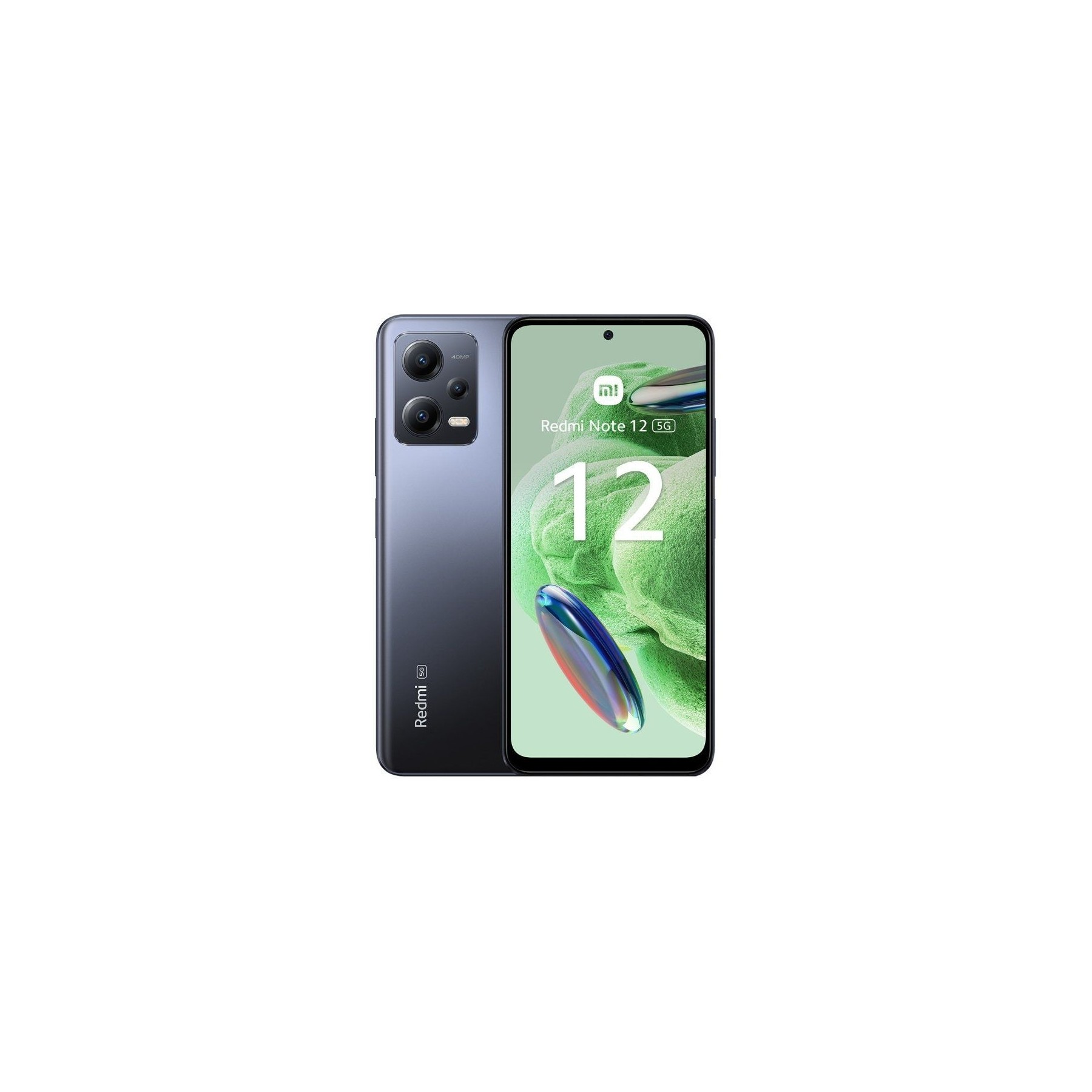 Smartphone xiaomi redmi note 12 4gb/ 128gb/ 6.67'/ 5g/ gris ónix