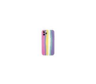 Funda Silicona Suave Elástica Arcoíris - iPhone 11Pro Max