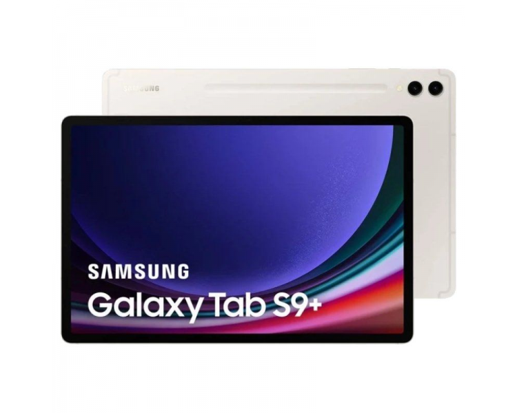 Tablet samsung galaxy tab s9+ 12.4'/ 12gb/ 512gb/ octacore/ 5g/ beige