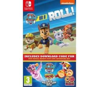 Paw Patrol: On a Roll! & Paw Patrol Mighty Pups: Save Adventure Bay 2 GAMES IN 1 Juego para Consola Nintendo Switch