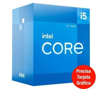 Procesador intel core i5-12400f 2.50ghz socket 1700