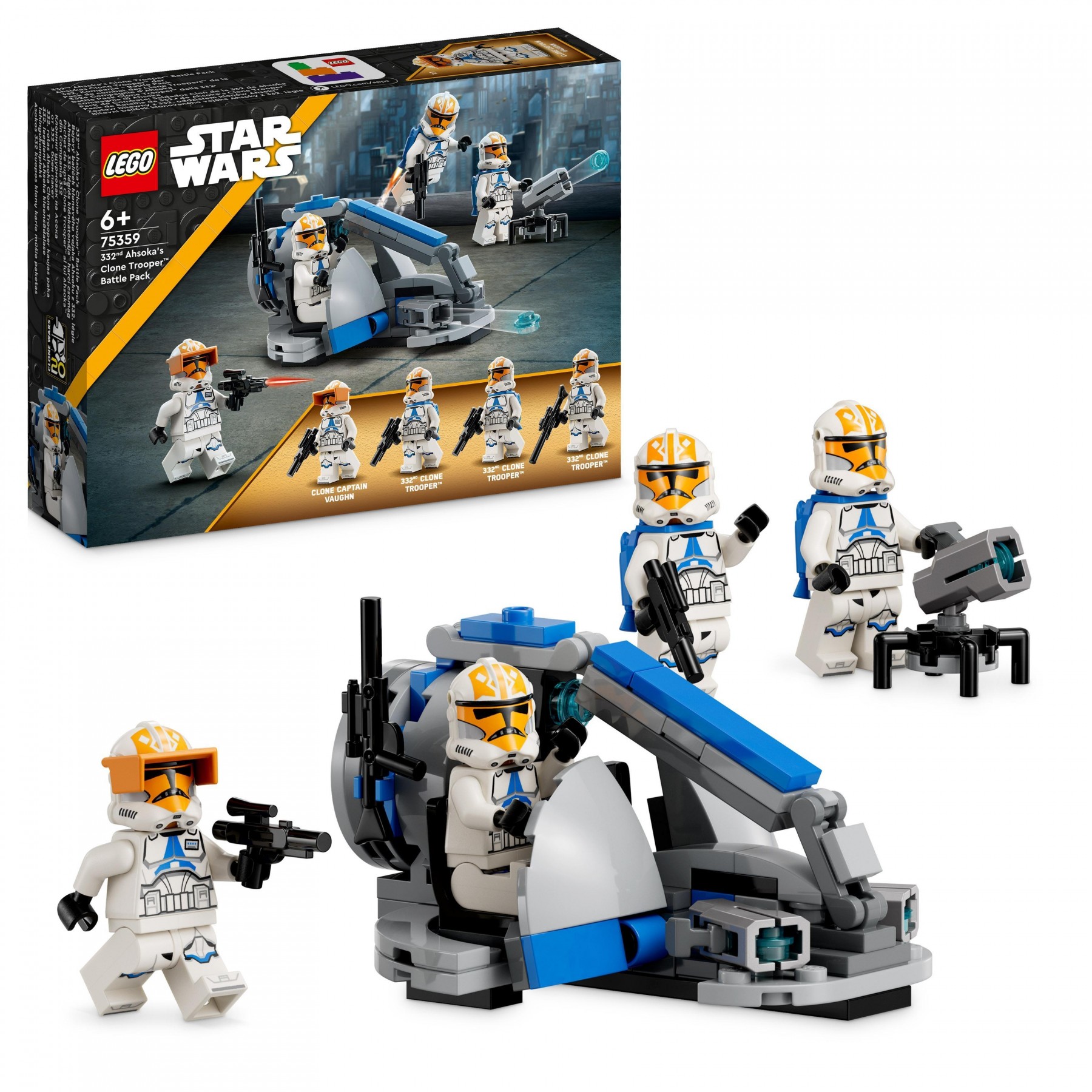 LEGO Star Wars - 332nd Ahsoka's Clone Trooper™ Battle Pack (75359)