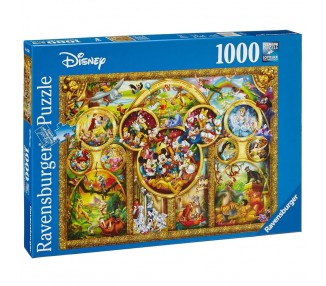 Ravensburger  - 1000 Piece Puzzle The Best Disney Themes - (10215266)