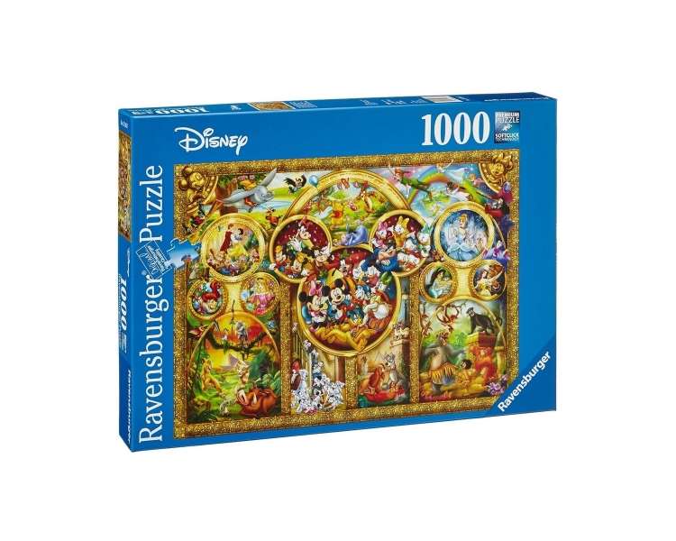 Ravensburger  - 1000 Piece Puzzle The Best Disney Themes - (10215266)