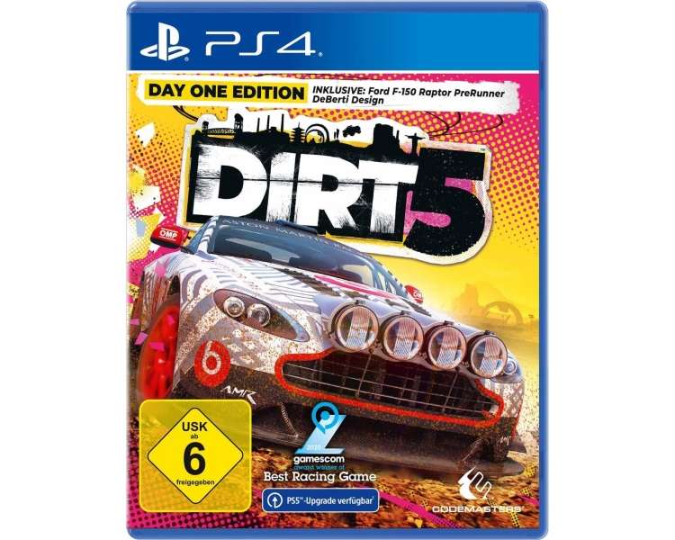 Experience Thrilling Racing Action with DIRT 5 for PlayStation 4!