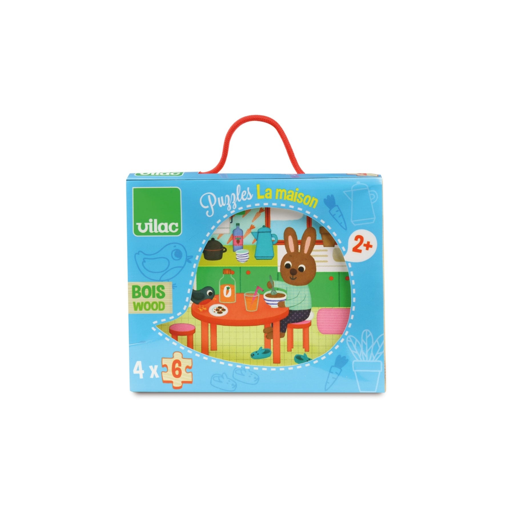 Vilac - House puzzle - (2643)