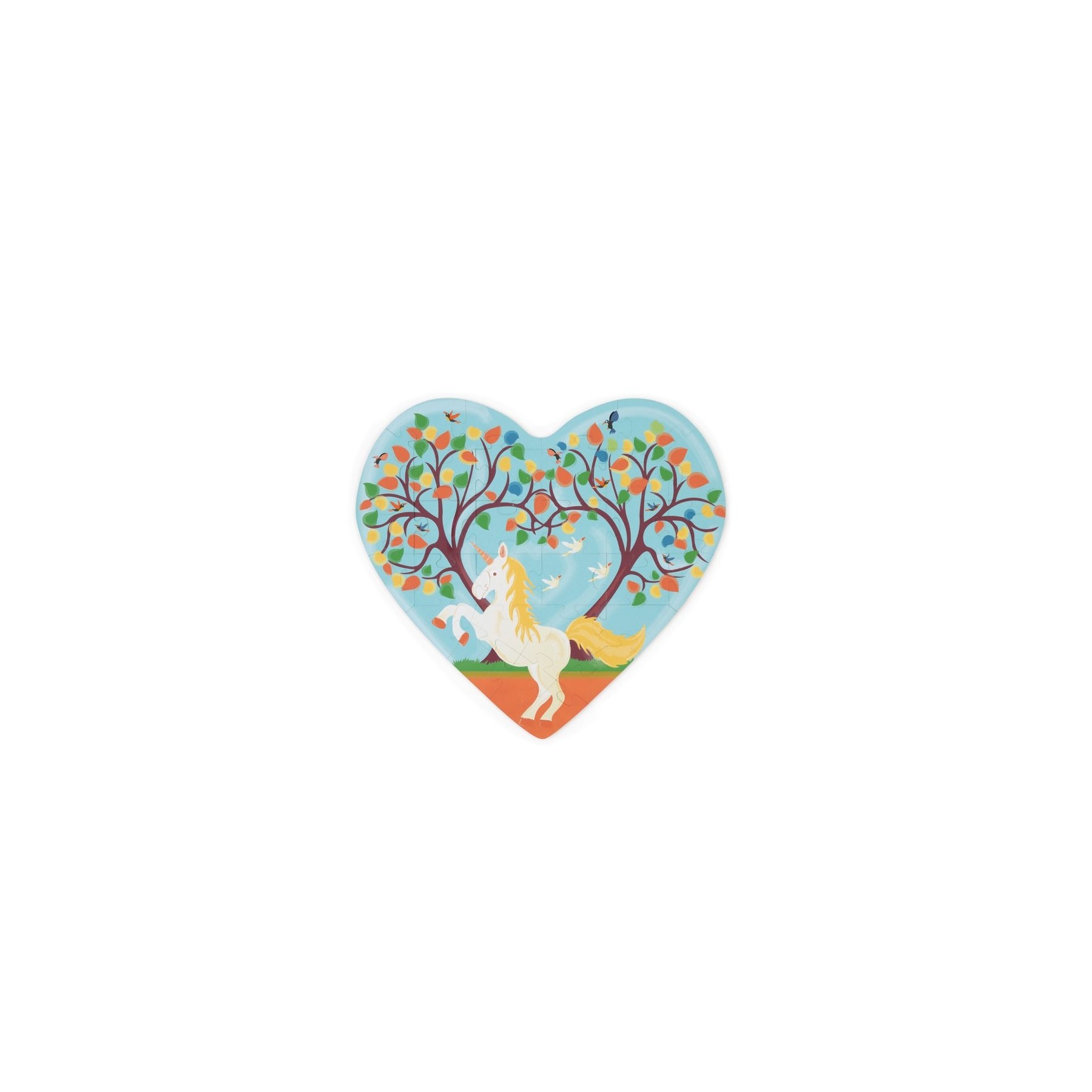 Scratch Europe - Contour puzzle - unicorn - (466181194)