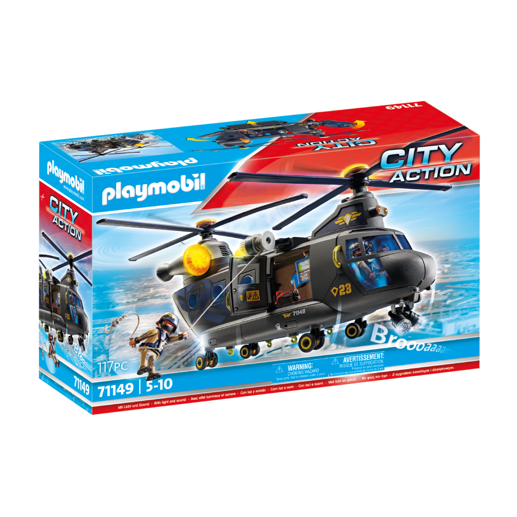 Playmobil - Tactical Unit - Rescue Aircraft (71149)