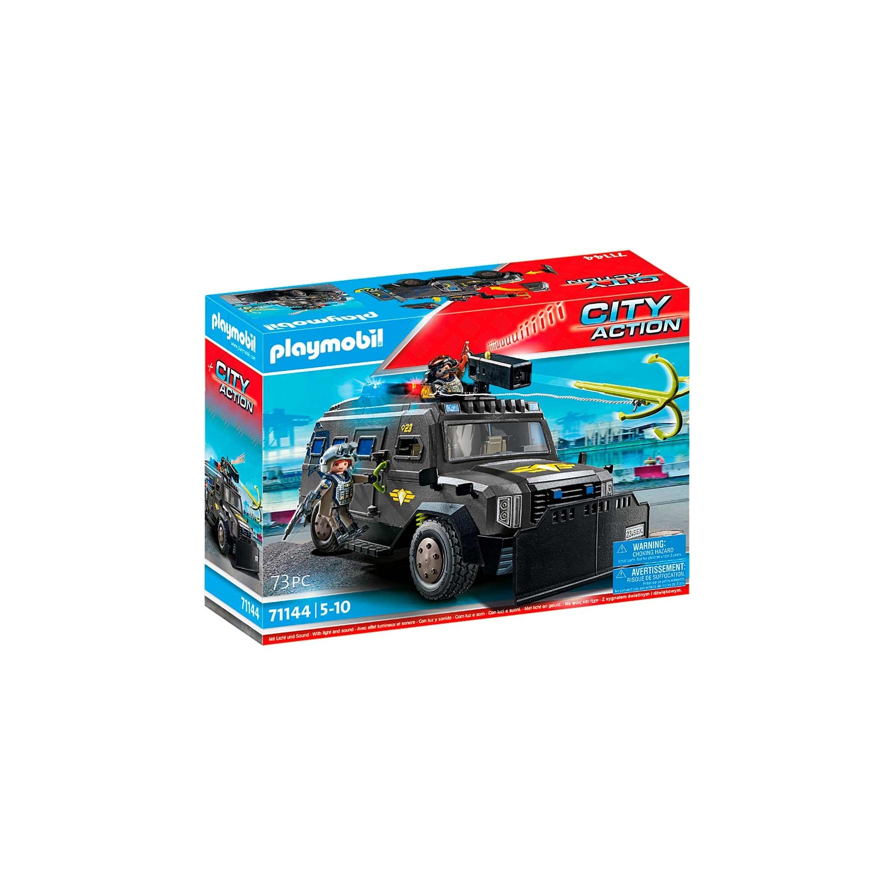 Playmobil - Tactical Unit - All-Terrain Vehicle (71144)