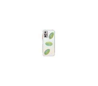 Funda Gel Transparente Purpurina Relieve Redmi Note10 Pro, 3-Colores
