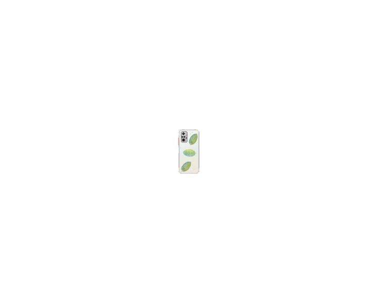 Funda Gel Transparente Purpurina Relieve Redmi Note10 Pro, 3-Colores